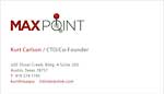 Business Card (front): MaxPoint Interactive