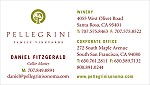 Business Card: Pellegrini Family Vineyards