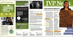 Newsletter (front): Jewish Voice for Peace