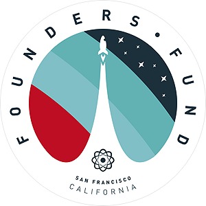 5" Round Decal: Founders Fund