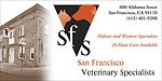 Banner: San Francisco Veterinary Specialists