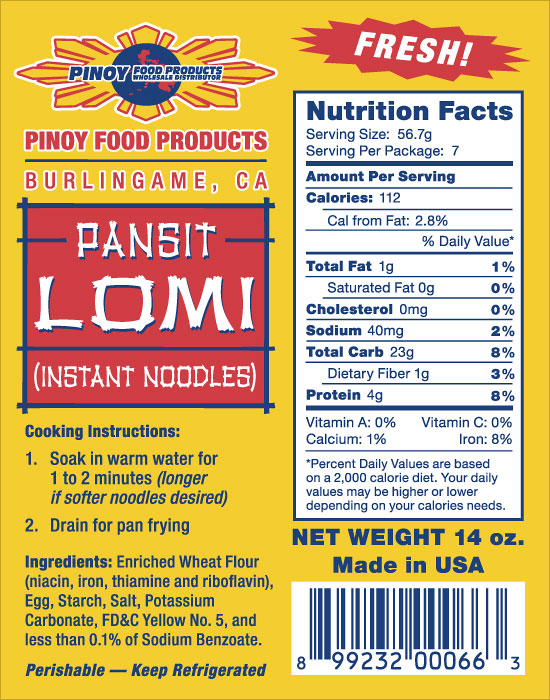 Label For Food Products | Arts - Arts